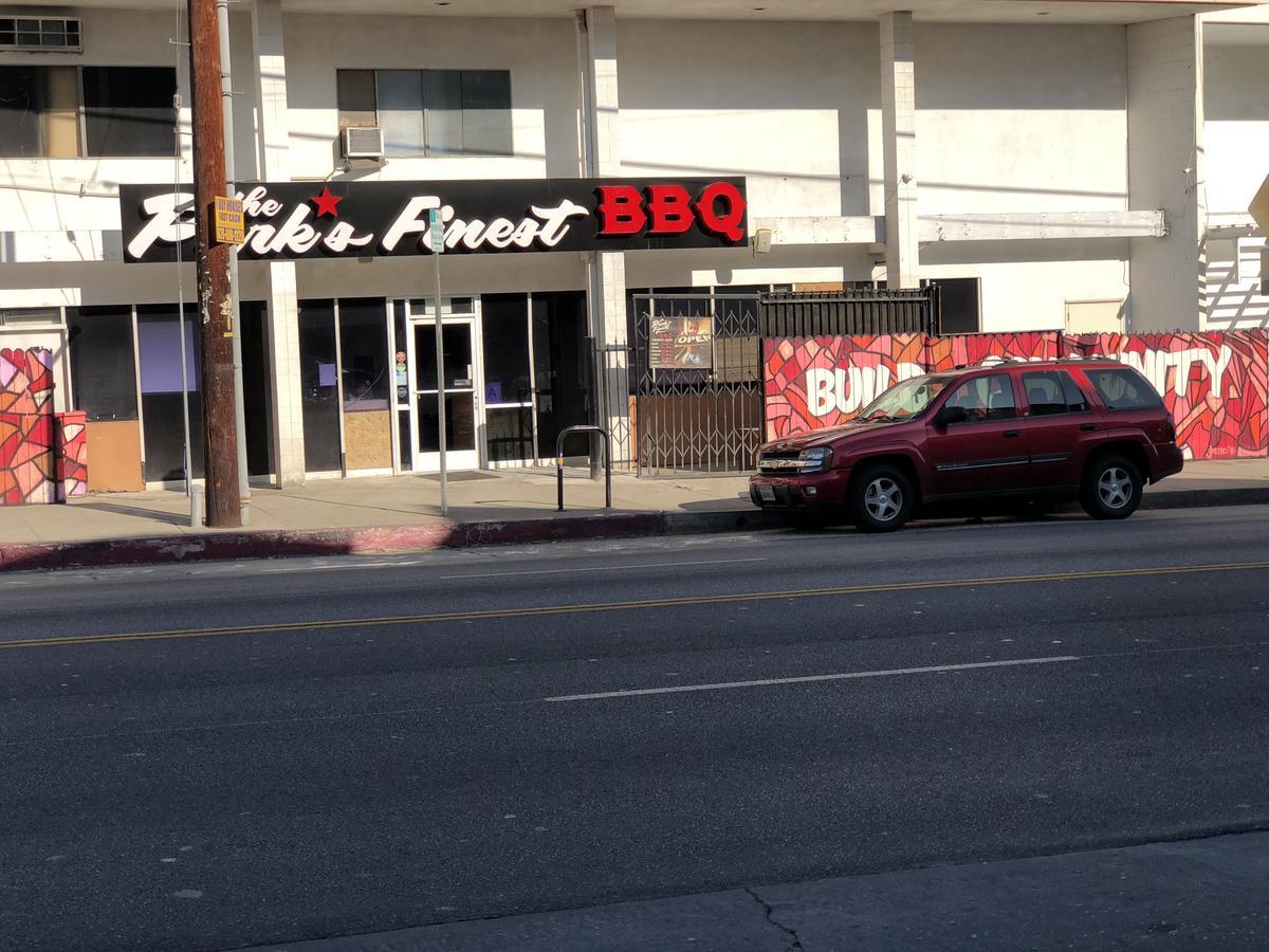 Knights Inn Los Angeles Central / Convention Center Area Bagian luar foto